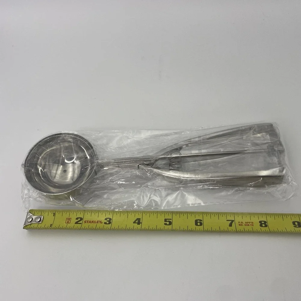 Stainless Steel Cookie Scoop, 3 Tablespoon Scoop for Baking, Ice Cream, Cookies